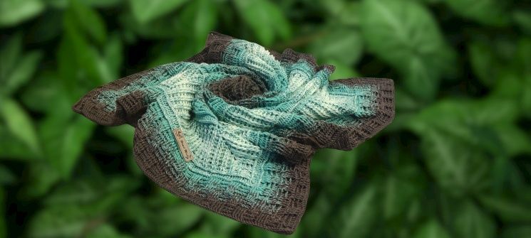 Kocyk szydełkowy handmade