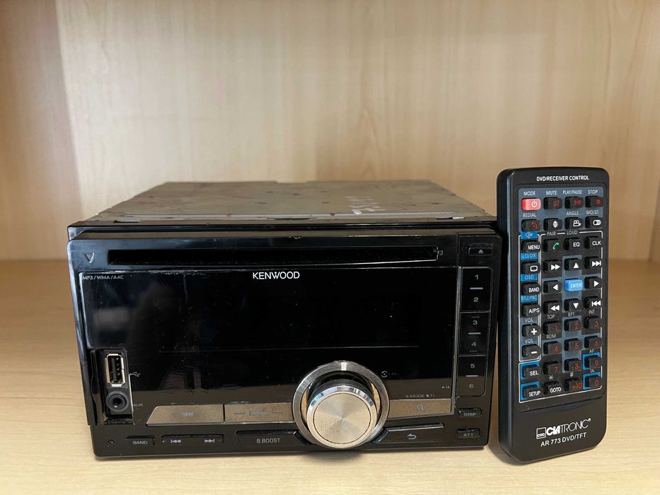 Radio Kenwood DPX404U 2DIN – sprawne, USB, AUX, MP3/WMA/AAC