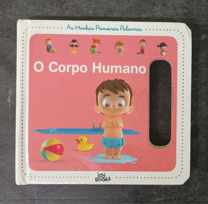 Livros Coleção ' As Minhas Primeiras Palavras ' Corpo Humano e As Frutas