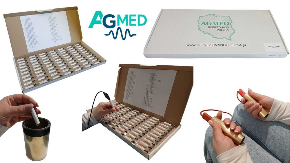 Zestaw ampułek do biorezonansu TEST PASOŻYTY