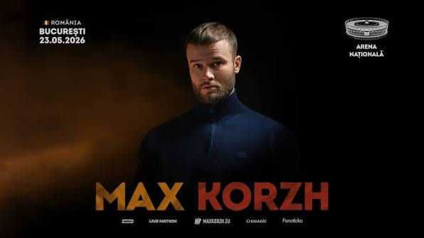 МАКС КОРЖ 23 МАЯ БУХАРЕСТ В ПРОДАЖЕ 6 БИЛЕТОВ!