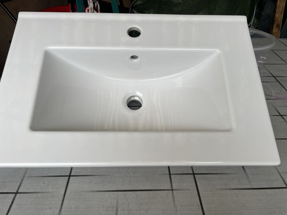 Umywalka wpuszczana w blat