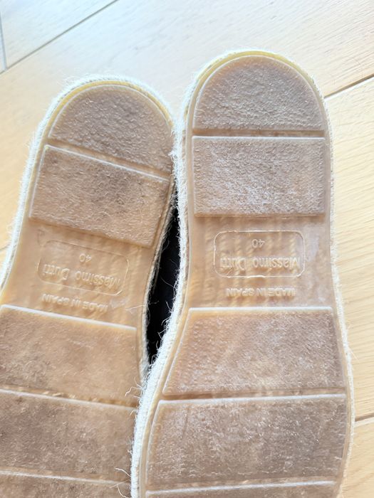 ALPERGATA Espadrilles Massimo Dutti 40 azul