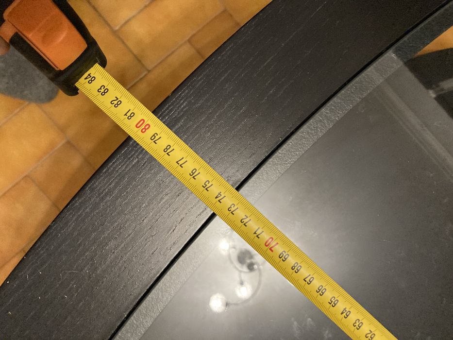 Mesa com vidro temperado