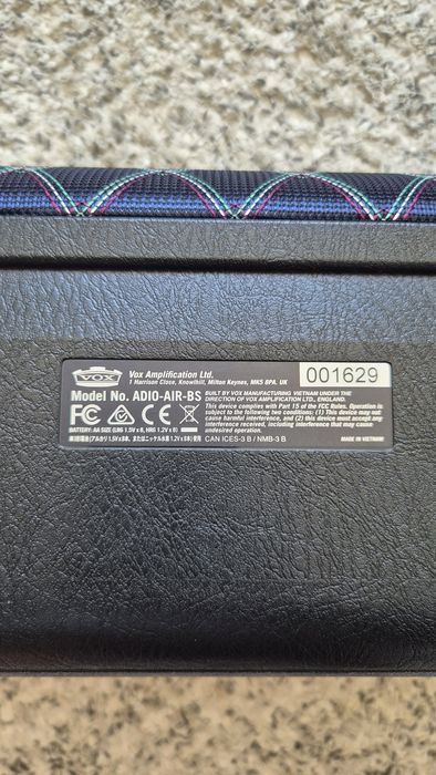 Amplificador Vox Adio Air BS Baixo