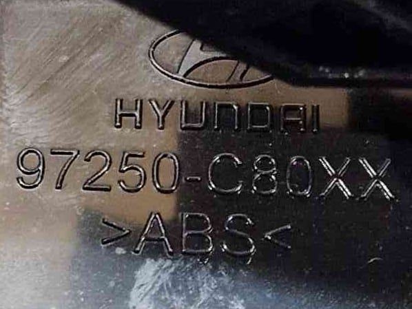 Comando Chauffage / Sofagem 97250-C80XX - HYUNDAI i20 II