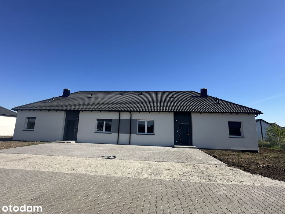 Dom parterowy ogród + cała droga kostka