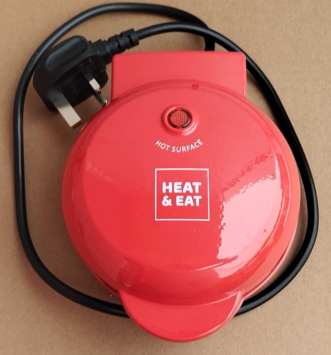 Електрична сковорода-гриль  HEAT & EAT 5" . Діаметр елемента 5 дюймів (12,7 см).