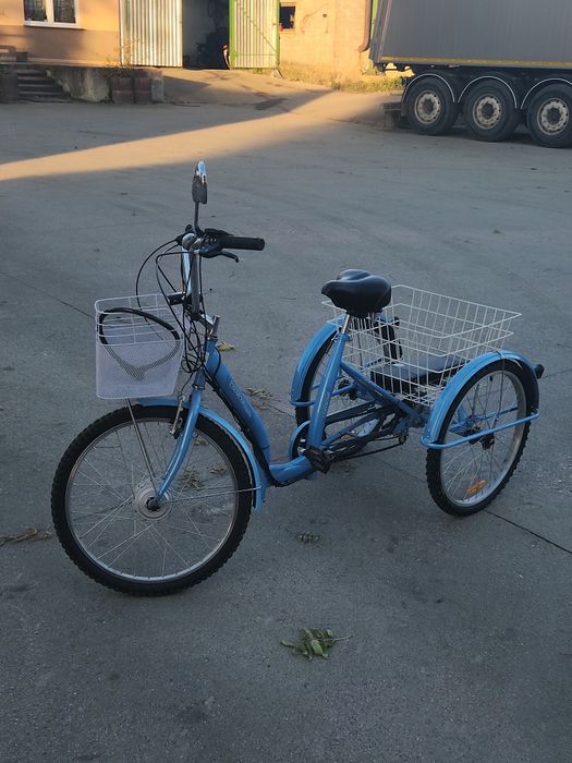 Rower elektryczny 3 kołowy