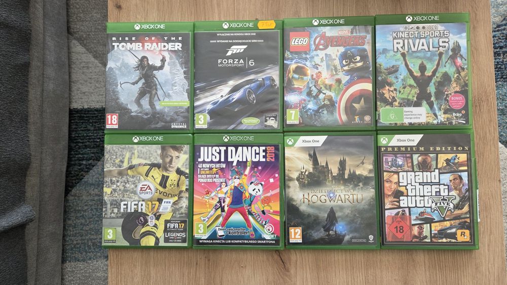 XBOX ONE z kinect i padami