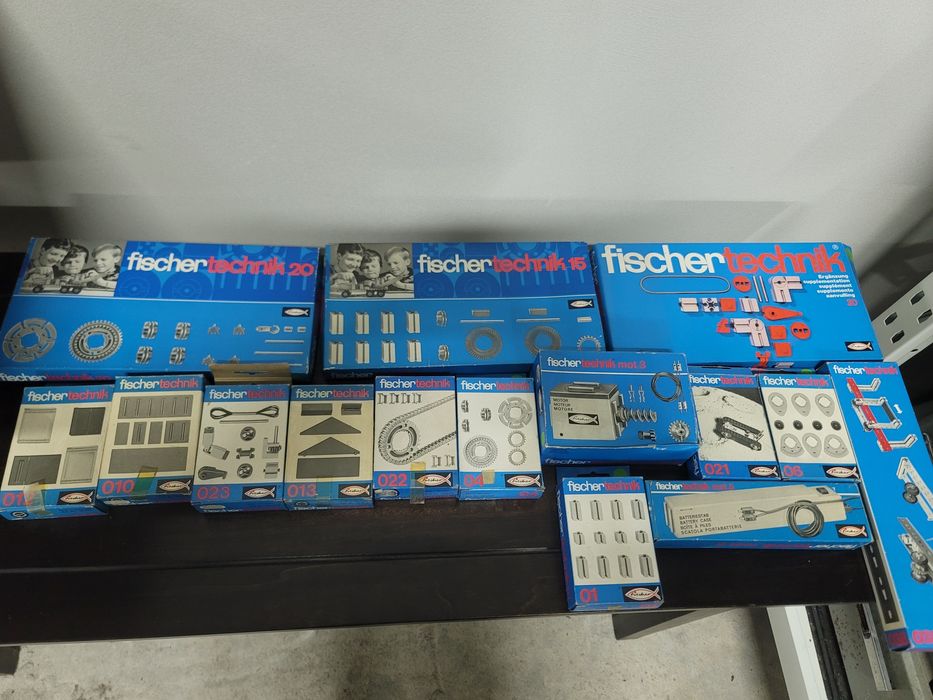 Fischer Technik LEGO Stare Klocki