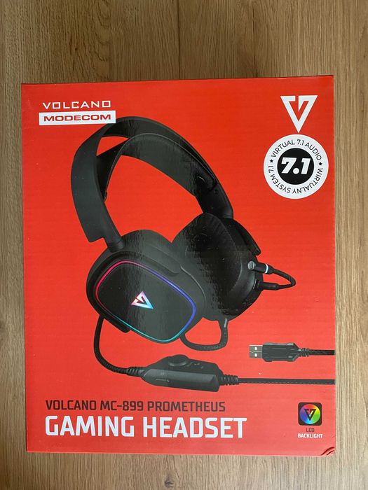 Nowe słuchawki gamingowe MODECOM Volcano MC-899 Prometheus