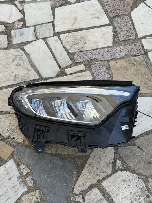 Farol difeito full led mercedes GLC