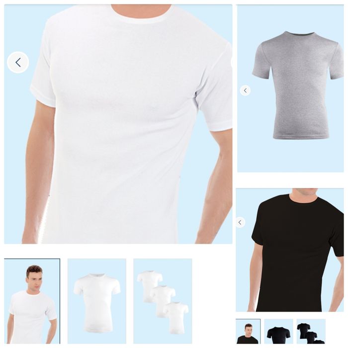 Чоловічі спідні майки і футболки Ceylanoglu Туреччина