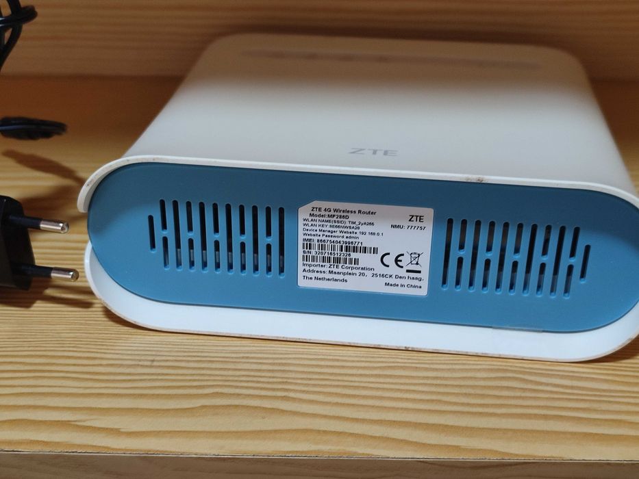 ZTE MF286D 4G+ 600mbts Cat.12/13 Router Wi-Fi Livr
