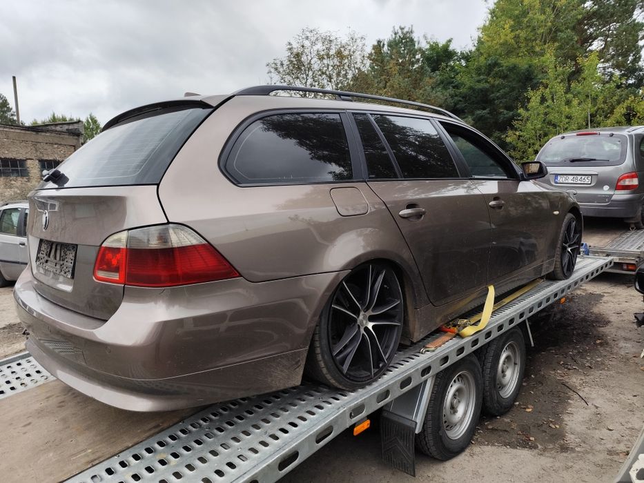 BMW E61 A09/8 Amethystgrau Metallic drzwi prawy lewy przód tyl tylne