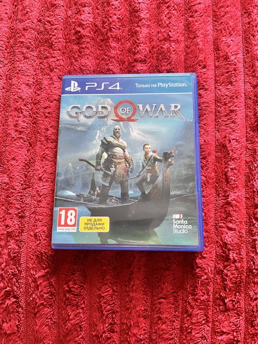 God of War 2018 диск на PS 4