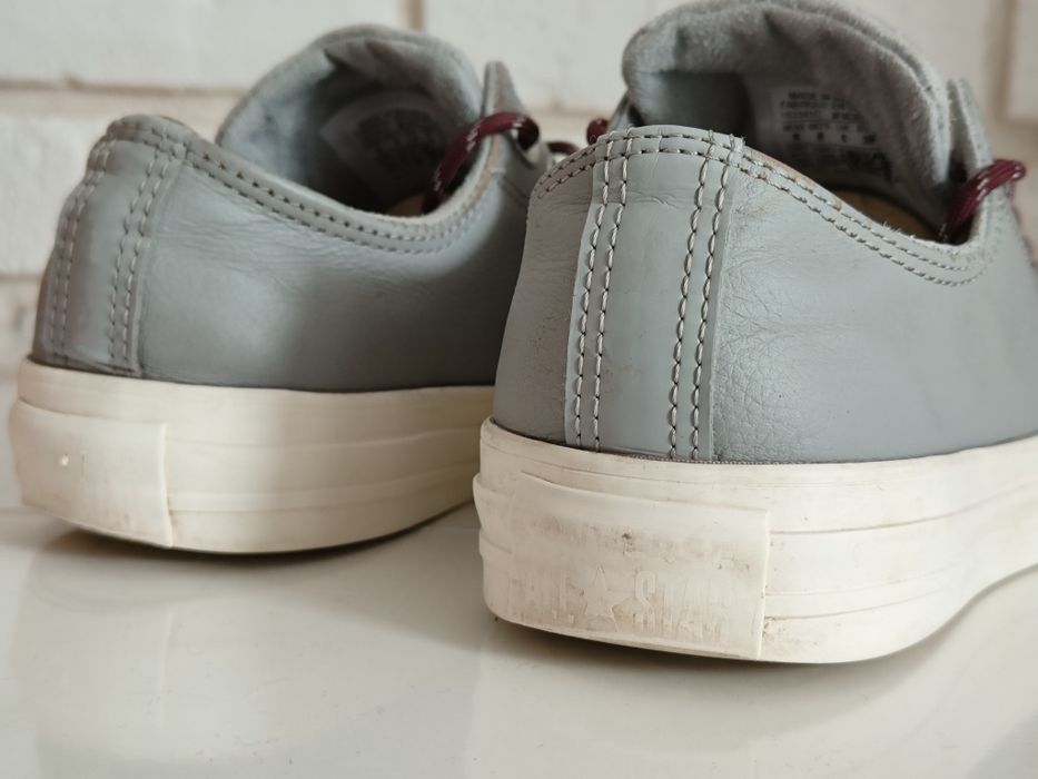 Trampki skórzane szare Converse All Star r. 39