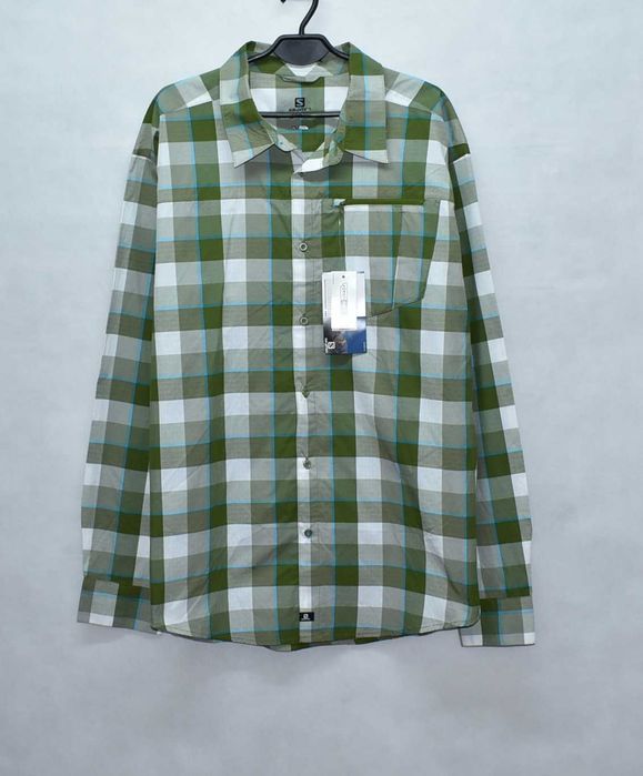 Koszula Męska Trekkingowa Salomon Outdoor Clima UV40+ Shirt XL Nowa