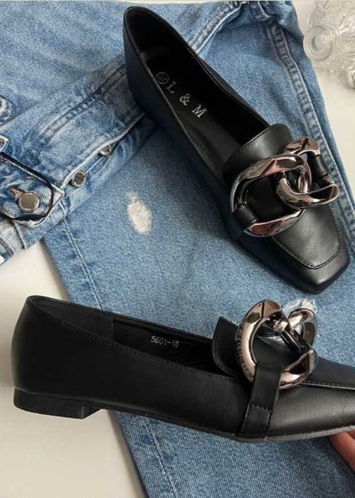 Шикарні трендові лофери/балеткиустілка 23.8