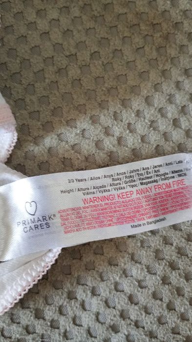 Majtki dziewczęce 92/98 Primark 9 sztuk