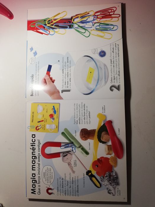 "Na Cozinha" Livro dos minicientistas.