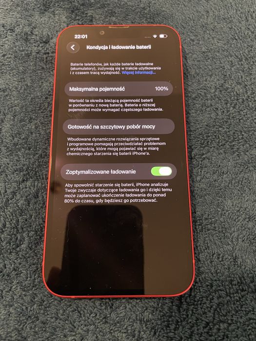 Iphone 13 jak nowy 100% kondycji