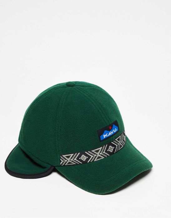 Кепка KAVU Barr Creek Trapper Hat, зелена, розмір M