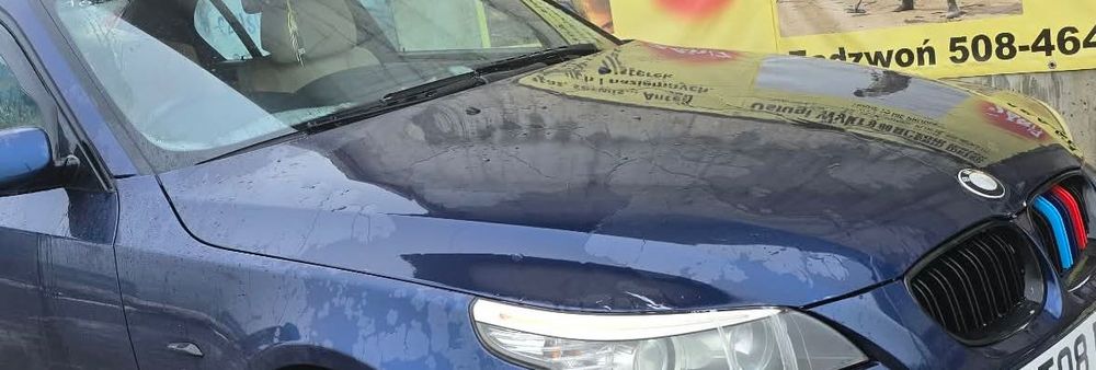 Maska/pokrywa bagażnika BMW E60