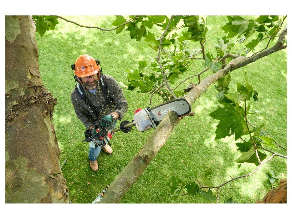 Багатофункціональний пристрій PARKSIDE 4в1 PBK4 C4 кущоріз тример пила