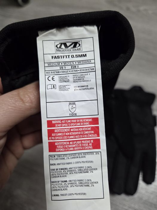 Перчатки тактичні рукавиці mechanix fastfit 0,5 розмір М