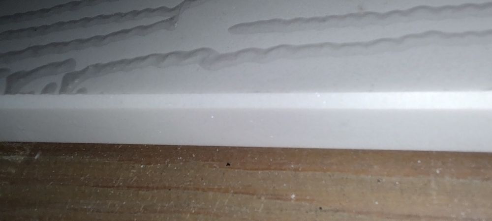 Parapet kamienny - Aglomarmur Polare 62×15, gr. 2cm-Biały, nowy