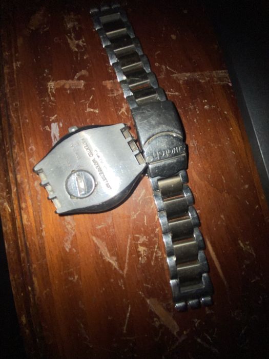 Relogio swatch como se encontra na foto