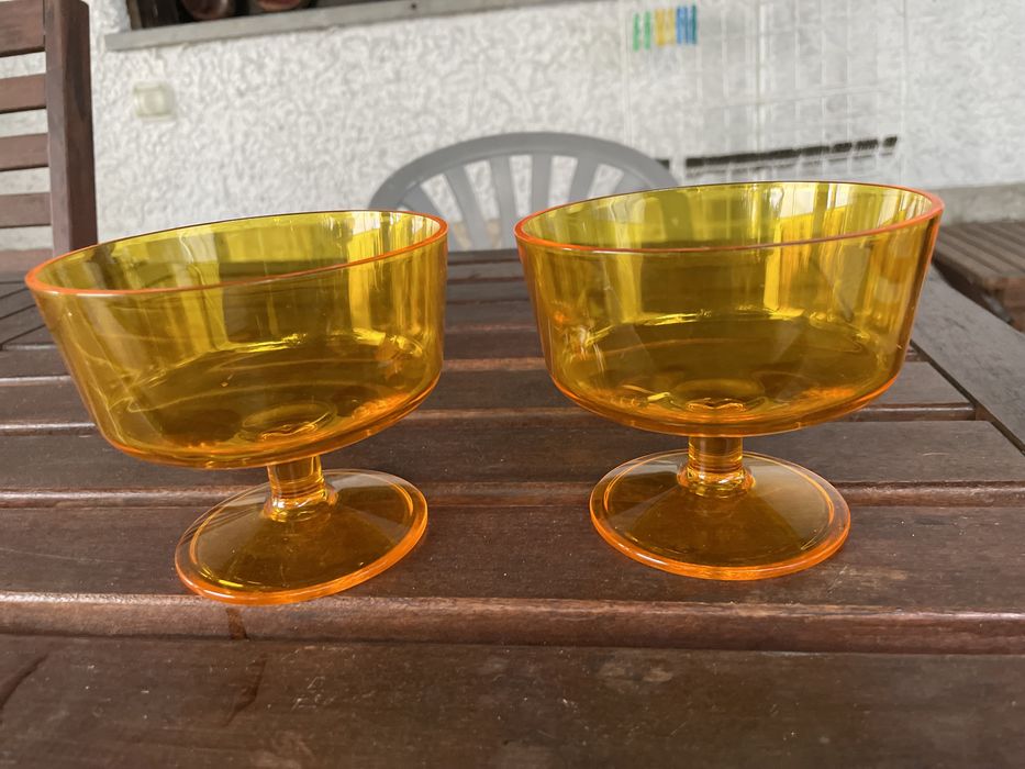 Conjunto de 10 taças para sobremesa/entradas