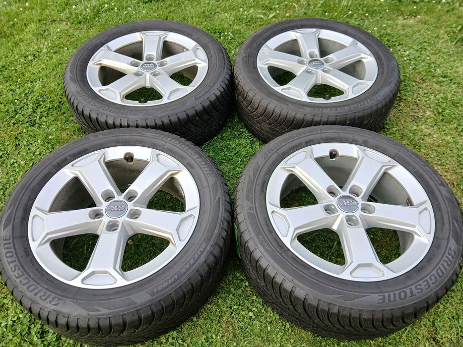 Koła Audi Q2 ORYGINALNE 215/55/17 Bridgestone 5,5mm F-VAT