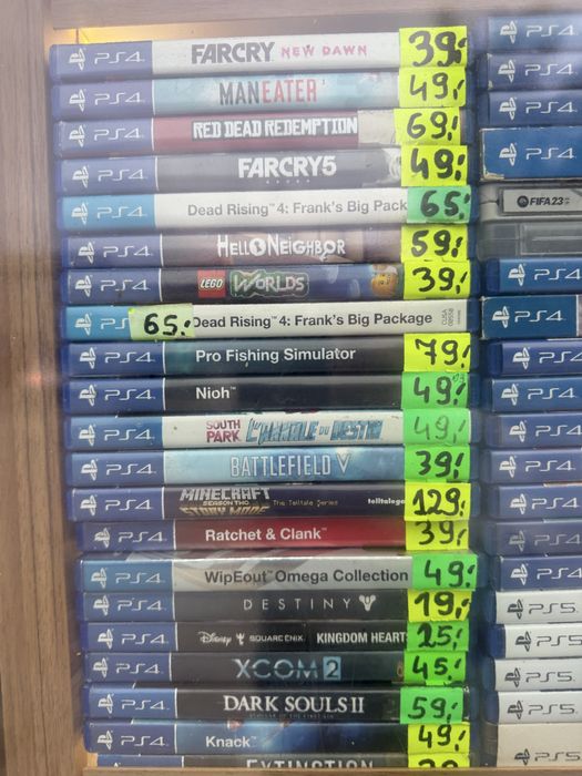 Gry PS4/PS5, rożne tytuł, SKUP sprzedaż ZAMIANA