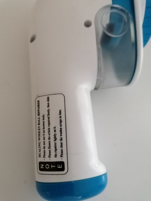 Máquina de tirar borboto da roupa