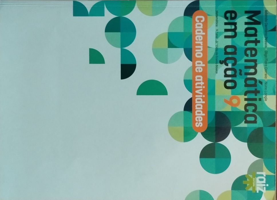 Cadernos de atividades do 9°ano - 6€ cada um