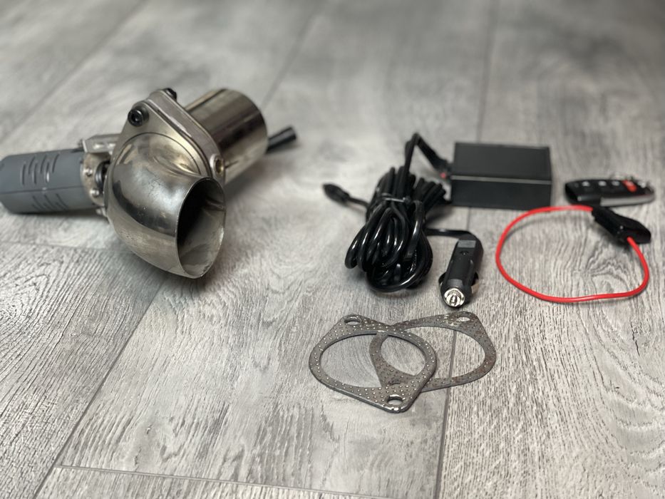 Заслонка на выхлоп унививерсальная 51мм 63мм 76мм