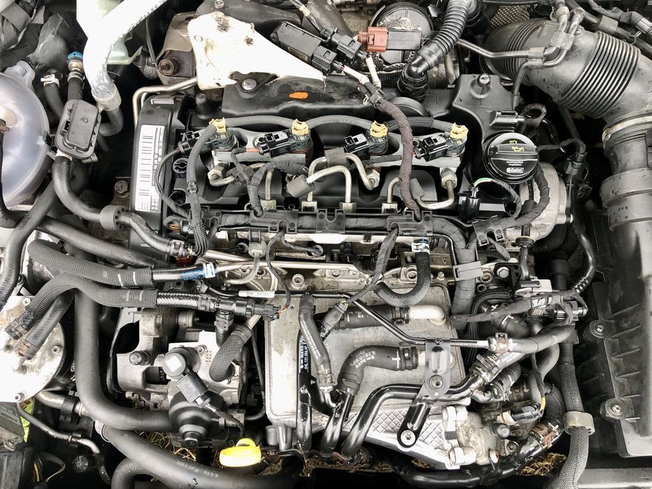 Двигун мотор двигатель CRL CRLB CRMB 2.0 TDI Skoda Volkswagen