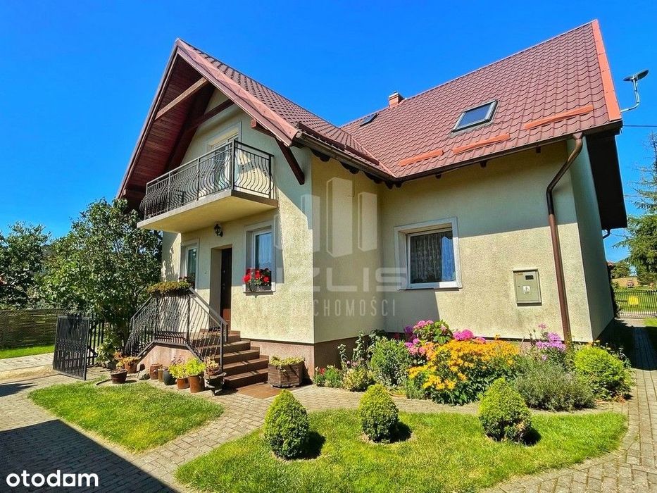 Dom w spokojnej okolicy 140m2 dz 870m2 Grzybka