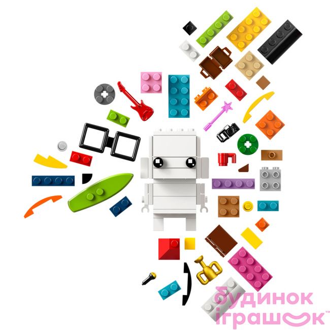 Лего lego 41597 brick headz go brick me