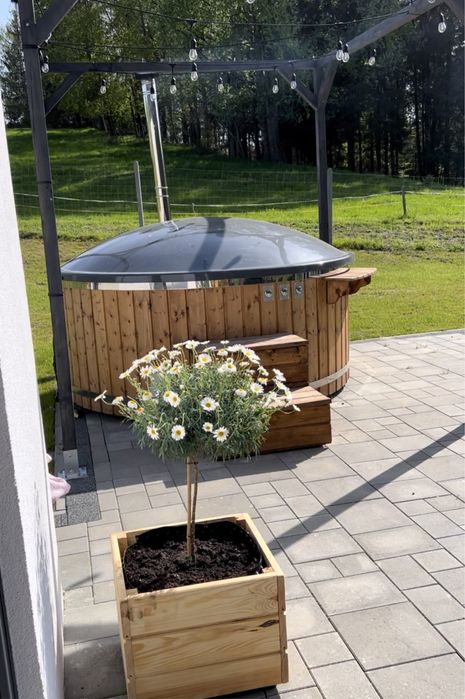 Domek na ferie  Warmia i Mazury kominek balia wyłączność jeden