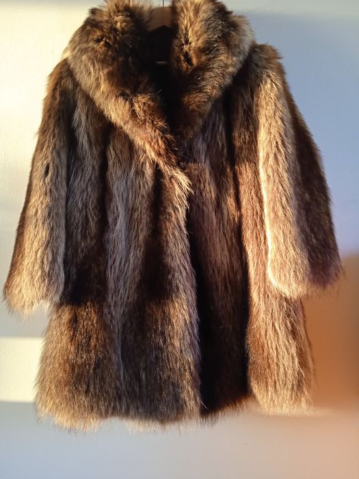 Casaco de pele de raposa