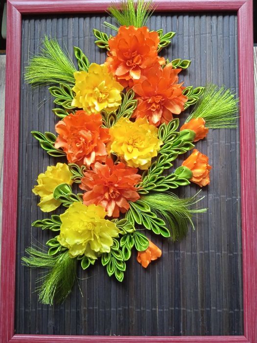 Картина "Осінні квіти"