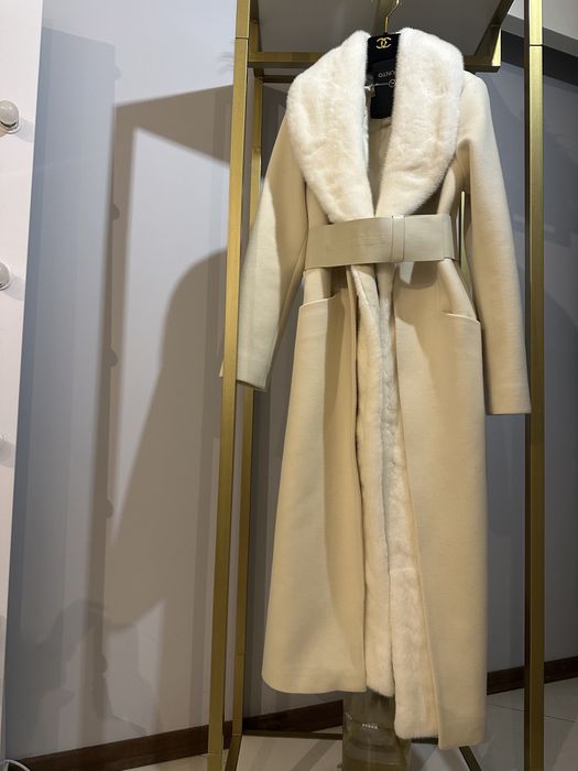 Пальто с норкой