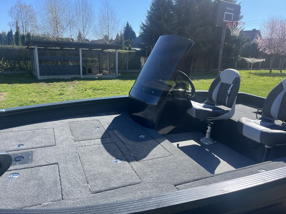 KING BOATS 430 Łódz aluminiowa  łódka wedkarska