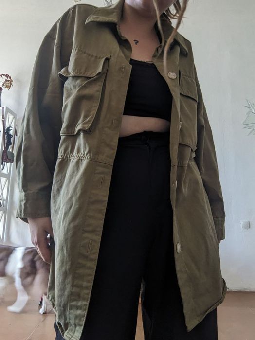 Полотна зелена сорочка