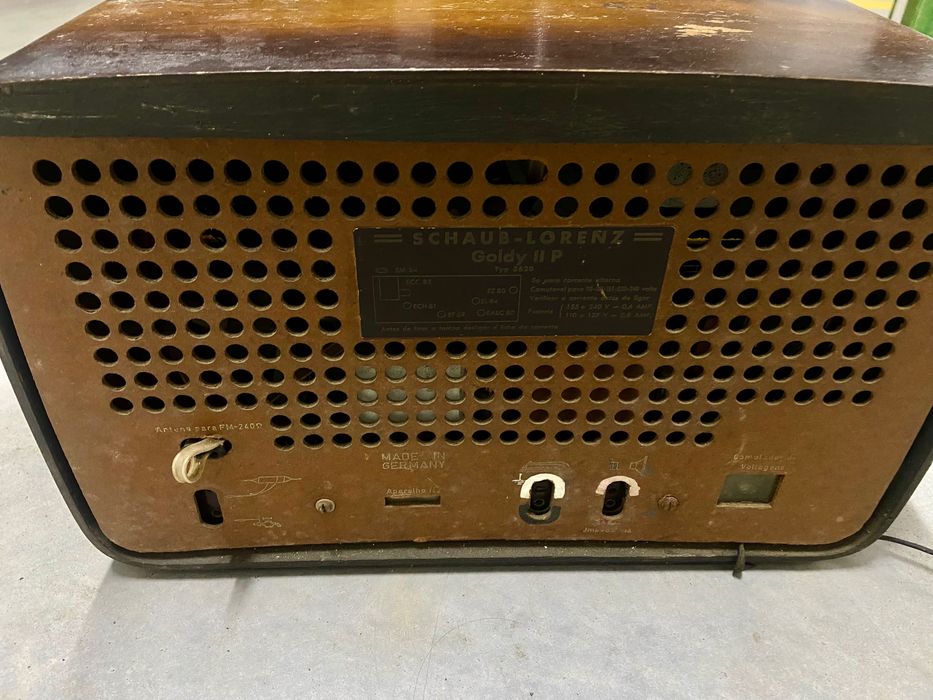 Rádio Antigo Colecionador Shaub Lorenz