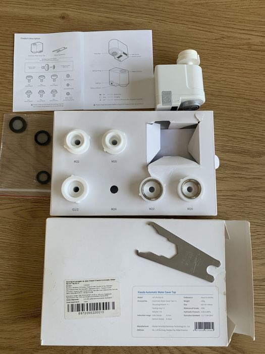 Цікава насадка на змішувач води з сенсорним датчиком вкл/викл води